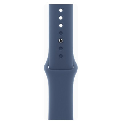 Apple Watch Series 10 GPS + Cellular 46mm Silver Alu. Case w. Denim Sport Band - S/M (MWY03)
