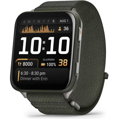 Garmin Venu X1 Moss with Titanium Caseback and Moss ComfortFit Nylon Band (010-02980-01/03)