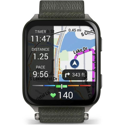 Garmin Venu X1 Moss with Titanium Caseback and Moss ComfortFit Nylon Band (010-02980-01/03)