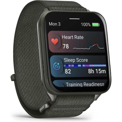 Garmin Venu X1 Moss with Titanium Caseback and Moss ComfortFit Nylon Band (010-02980-01/03)