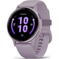 Garmin vivoactive 5 Metallic Orchid Aluminum Bezel with Orchid Case and Silicone (010-02862-13/53)