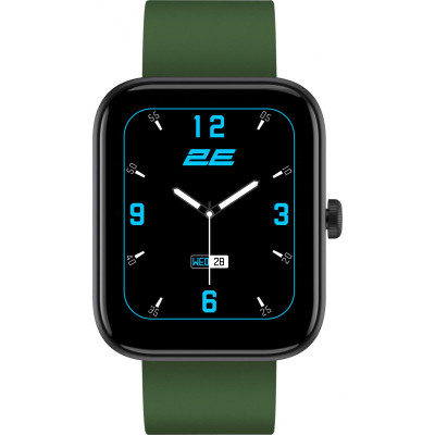 2E Alpha SQ Music Edition 46mm Black-Green (2E-CWW40BKGN)