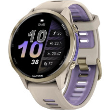 Garmin Forerunner 970 Soft Gold Titanium w. French Gray C. and French Gray/T. Indigo Band (010-02969-02/12)