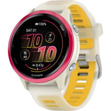 Garmin Forerunner 570 42mm Raspberry Aluminum w. Translucent Bone/Mango Band (010-02970-02)