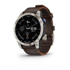 Garmin D2 Mach 1 Aviator Smartwatch with Oxford Brown Leather Band (010-02582-54/55)
