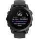 Garmin Fenix E 47mm AMOLED Slate Gray Steel with Black Silicone Band (010-03025-03/01)