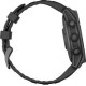 Garmin Fenix E 47mm AMOLED Slate Gray Steel with Black Silicone Band (010-03025-03/01)