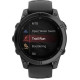 Garmin Fenix E 47mm AMOLED Slate Gray Steel with Black Silicone Band (010-03025-03/01)