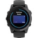 Garmin Fenix E 47mm AMOLED Slate Gray Steel with Black Silicone Band (010-03025-03/01)