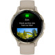 Garmin Venu 3S Soft Gold S. Steel Bezel w. French Gray Case and S. Band (010-02785-02)