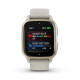 Garmin Venu Sq 2 – Music Edition Cream Gold Al. Bezel w. French Gray Case and S. Band (0010-02700-02/12)