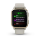 Garmin Venu Sq 2 – Music Edition Cream Gold Al. Bezel w. French Gray Case and S. Band (0010-02700-02/12)