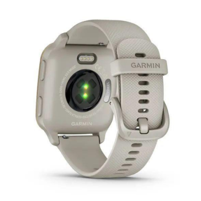 Garmin Venu Sq 2 – Music Edition Cream Gold Al. Bezel w. French Gray Case and S. Band (0010-02700-02/12)