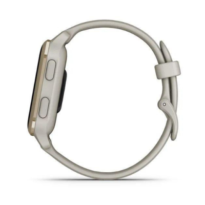Garmin Venu Sq 2 – Music Edition Cream Gold Al. Bezel w. French Gray Case and S. Band (0010-02700-02/12)