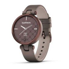 Garmin Lily Dark Bronze Bezel with Paloma Case and Italian Leather Band (010-02384-B0)