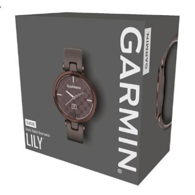 Garmin Lily Dark Bronze Bezel з Paloma Case і Italian Leather Band (010-02384-B0)