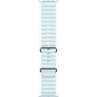 Apple Watch Ultra 2 GPS + Cellular 49mm Natural Titanium Case w. Ice Blue Ocean Band (MYT03+MXTF3)