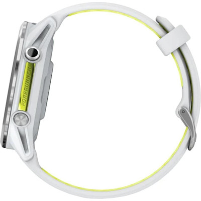 Garmin Forerunner 970 Titanium w. Whitestone Case and Whitestone/T. Amp Yellow Band (010-02969-01/11/61)