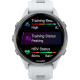 Garmin Forerunner 970 Titanium w. Whitestone Case and Whitestone/T. Amp Yellow Band (010-02969-01/11/61)