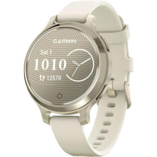 Garmin Lily 2 Active Lunar Gold with Bone Silicone Band (010-02891-00/50)