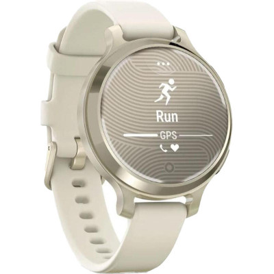 Garmin Lily 2 Active Lunar Gold with Bone Silicone Band (010-02891-00/50)