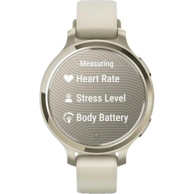 Garmin Lily 2 Active Lunar Gold with Bone Silicone Band (010-02891-00/50)