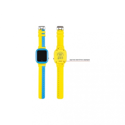 AmiGo GO004 Splashproof Camera+LED GLORY Blue-Yellow