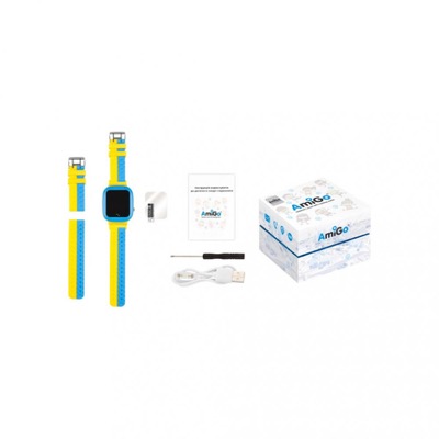 AmiGo GO004 Splashproof Camera+LED GLORY Blue-Yellow