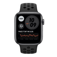 Apple Watch Nike SE 4G 44mm Space Gray Aluminum Case Anthracite/Black Nike Sport (MG063/MKRX3)