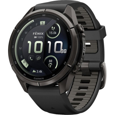 Garmin Fenix 9 Pro inReach 43mm Carbon Gray DLC Titanium (010-04335-10/11)