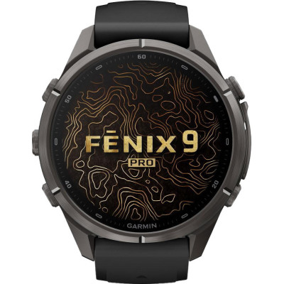 Garmin Fenix 9 Pro inReach 43mm Carbon Gray DLC Titanium (010-04335-10/11)