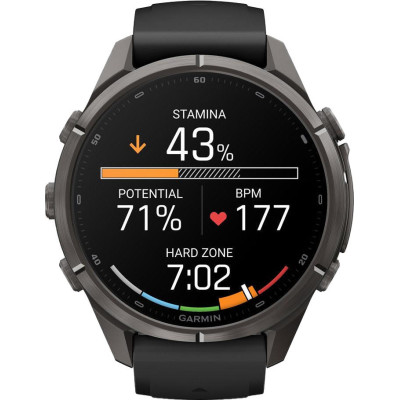 Garmin Fenix 9 Pro inReach 43mm Carbon Gray DLC Titanium (010-04335-10/11)