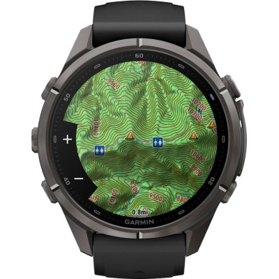 Garmin Fenix 9 Pro inReach 43mm Carbon Gray DLC Titanium (010-04335-10/11)