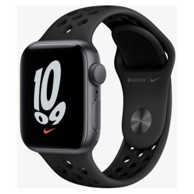 Apple Watch Nike SE GPS 40mm Space Gray Alum. Case w. Ant./Black Nike S. Band (MKQ33)