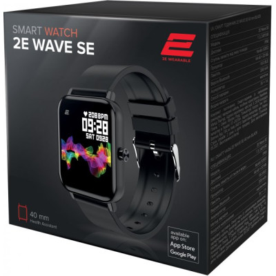 2E WAVE SE 40mm Black (2E-CWW10BK)