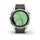 Garmin Fenix 7S Solar Silver w. Graphite Band (010-02776-00/01)