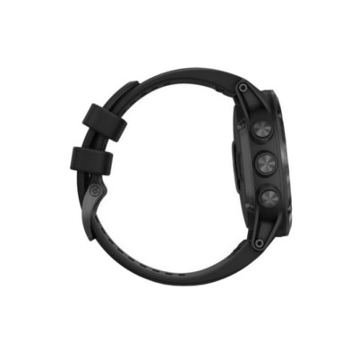 Garmin Fenix 5x Plus Sapphire Black with Black Band (010-01989-60)