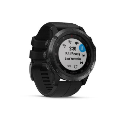 Garmin Fenix 5x Plus Sapphire Black with Black Band (010-01989-60)