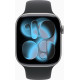 Apple Watch Series 11 GPS + Cellular 46mm Space Grey Alu. Case w. Black S. Band - S/M (MFC94)