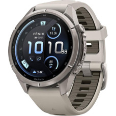 Garmin Fenix 9 Pro inReach 43mm Titanium with Fog Gray/Dark Sandstone (010-04335-80/81)