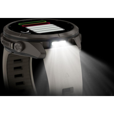 Garmin Fenix 9 Pro inReach 43mm Titanium with Fog Gray/Dark Sandstone (010-04335-80/81)