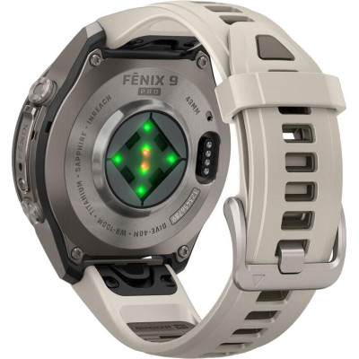 Garmin Fenix 9 Pro inReach 43mm Titanium with Fog Gray/Dark Sandstone (010-04335-80/81)