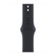 Apple Watch Series 9 GPS 41mm Silver Aluminum Case with Midnight Sport Band S/M (MR9M3, MT2R3)