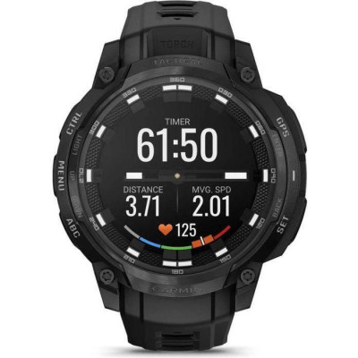 Garmin Instinct Crossover AMOLED Tactical Edition Black (010-03398-02, 010-03398-42)