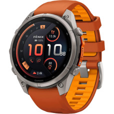 Garmin Fenix 9 Pro inReach 47mm Titanium with Autumn Orange/Spark Orange (010-04336-00/01)