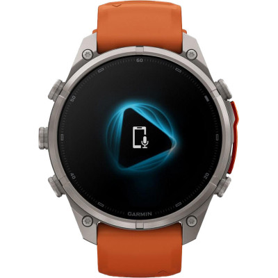 Garmin Fenix 9 Pro inReach 47mm Titanium with Autumn Orange/Spark Orange (010-04336-00/01)
