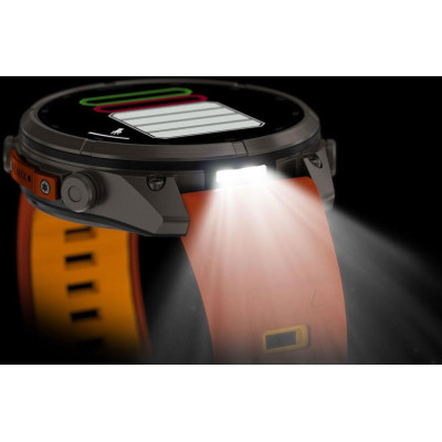 Garmin Fenix 9 Pro inReach 47mm Titanium with Autumn Orange/Spark Orange (010-04336-00/01)