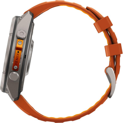Garmin Fenix 9 Pro inReach 47mm Titanium with Autumn Orange/Spark Orange (010-04336-00/01)