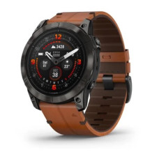 Garmin Epix Pro Gen 2 Sapphire 51mm Carbon G. DLC Tit. with Chestnut L. Band (010-02804-30)