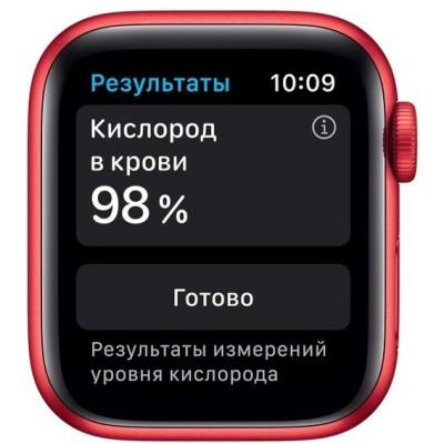 Apple Watch Series 6 GPS 44mm (PRODUCT)RED Aluminum Case w. (PRODUCT)RED Sport B. (M00M3)